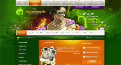 Desktop Screenshot of ekstra-wesele.pl