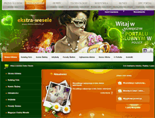 Tablet Screenshot of ekstra-wesele.pl